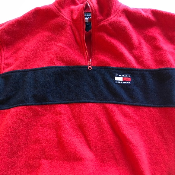 Vintage Tommy Hilfiger fleece zip up - Picture 3 of 5